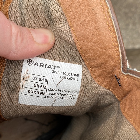 ARIAT Women’s Round Up Patriot Western Boot 8.5 - Picture 10 of 12